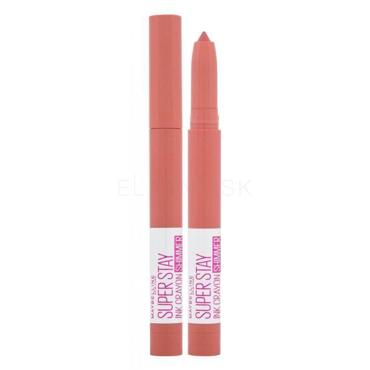 Maybelline Superstay Ink Crayon Shimmer Birthday Edition Rúž pre ženy 1,5 g Odtieň 190 Blow The Candle