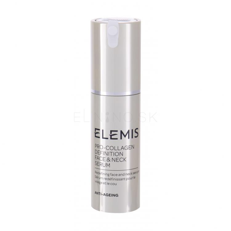 Elemis Pro-Collagen Definition Face &amp; Neck Pleťové sérum pre ženy 30 ml tester
