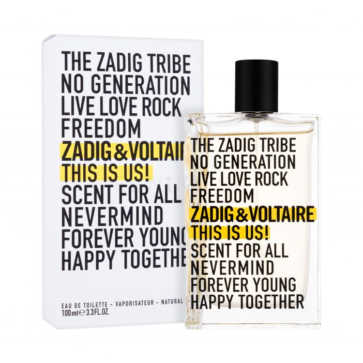 Zadig &amp; Voltaire This Is Us! Toaletná voda 100 ml