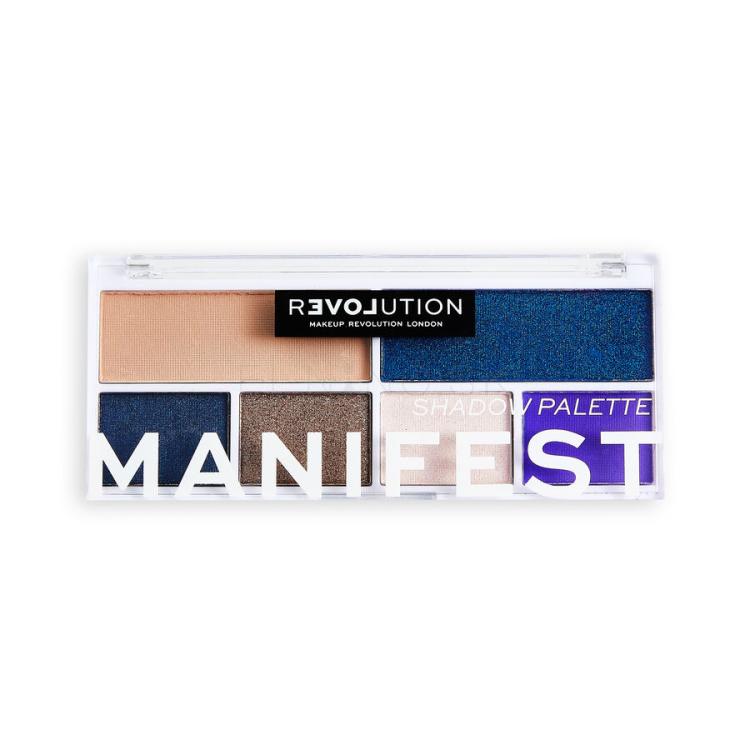 Revolution Relove Colour Play Shadow Palette Očný tieň pre ženy 5,2 g Odtieň Manifest