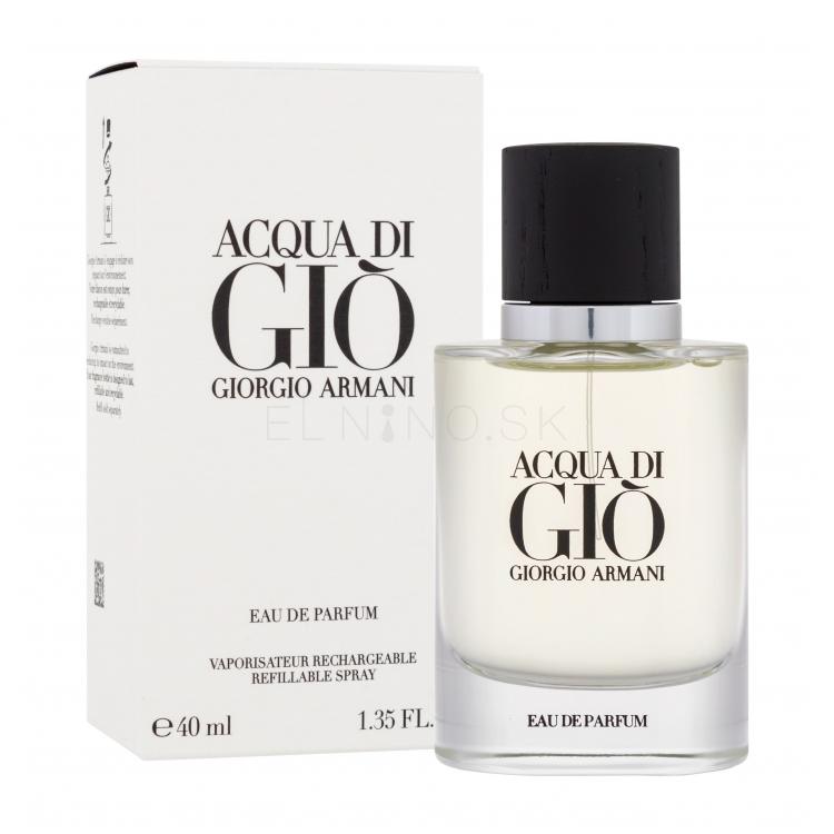 Giorgio Armani Acqua di Giò Parfumovaná voda pre mužov Naplniteľný 40 ml