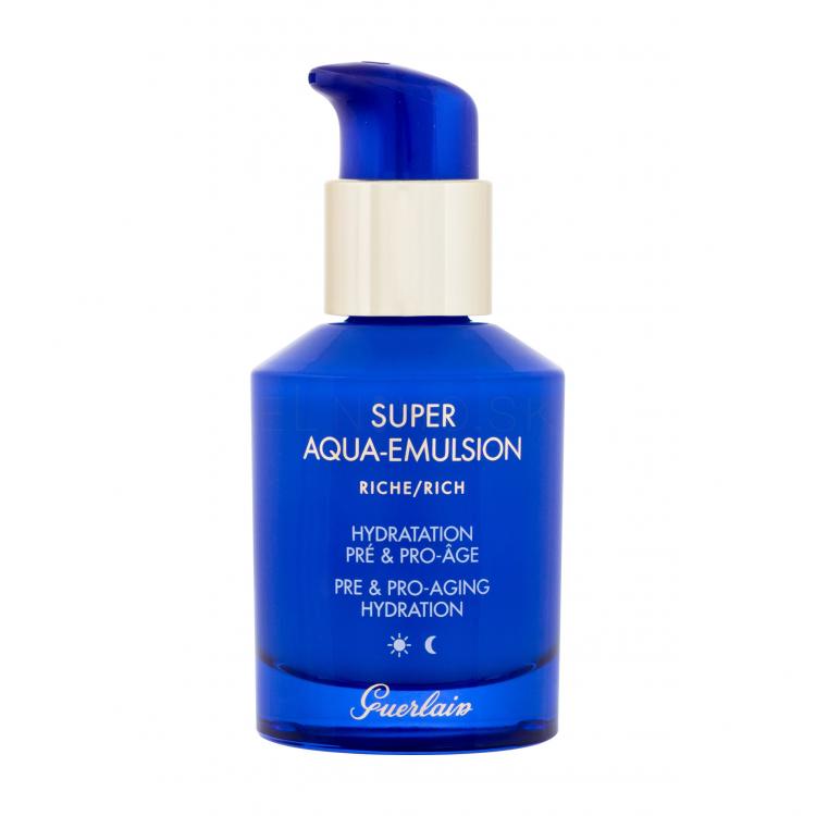 Guerlain Super Aqua Emulsion Rich Denný pleťový krém pre ženy 50 ml