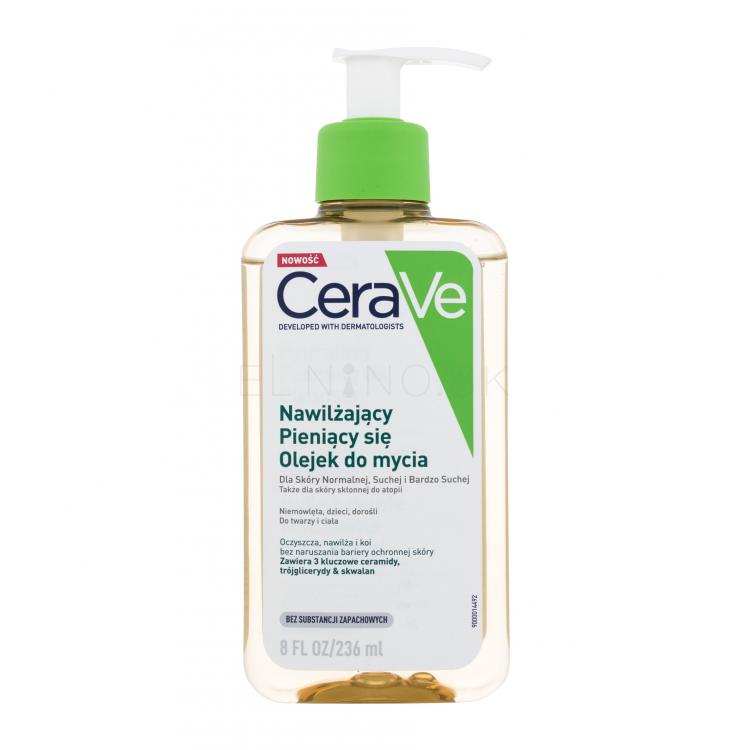 CeraVe Facial Cleansers Hydrating Foaming Oil Cleanser Čistiaci olej pre ženy 236 ml