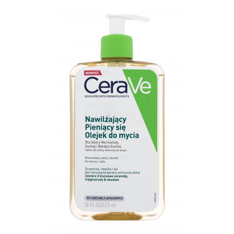 CeraVe Facial Cleansers Hydrating Foaming Oil Cleanser Čistiaci olej pre ženy 473 ml