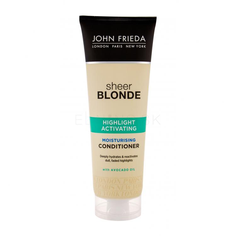 John Frieda Sheer Blonde Highlight Activating Kondicionér pre ženy 250 ml poškodený obal
