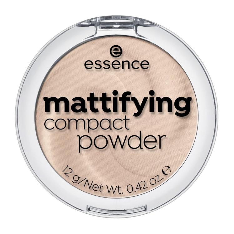 Essence Mattifying Compact Powder Púder pre ženy 12 g Odtieň 11 Pastel Beige