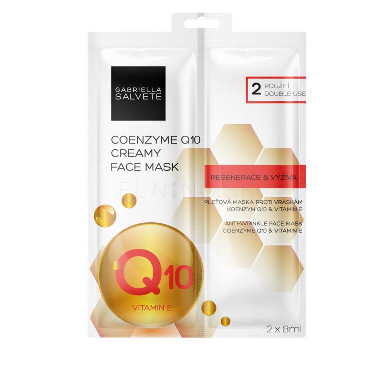 Gabriella Salvete Creamy Face Mask Pleťová maska pre ženy 16 ml Odtieň Coenzyme Q10