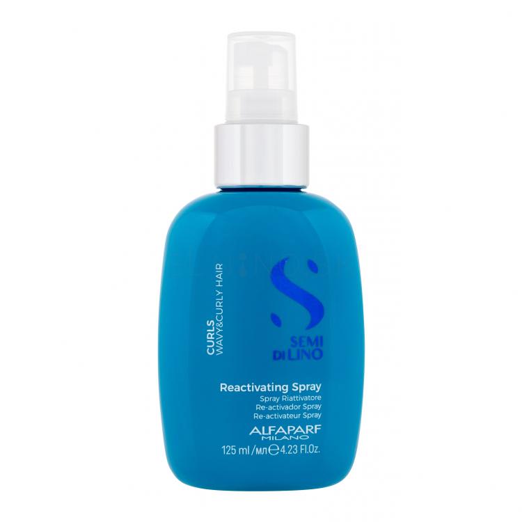 ALFAPARF MILANO Semi Di Lino Curls Reactivating Spray Pre tepelnú úpravu vlasov pre ženy 125 ml