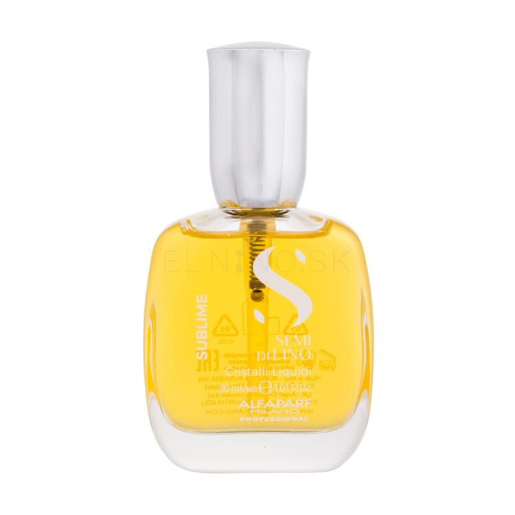ALFAPARF MILANO Semi Di Lino Sublime Cristalli Liquid The Original Olej na vlasy pre ženy 30 ml