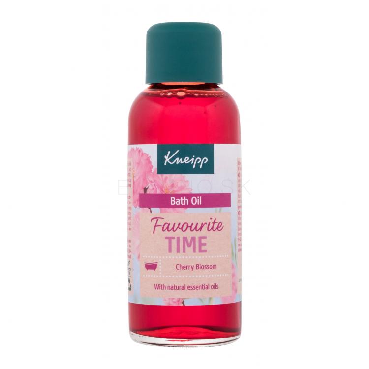 Kneipp Favourite Time Bath Oil Cherry Blossom Kúpeľový olej pre ženy 100 ml
