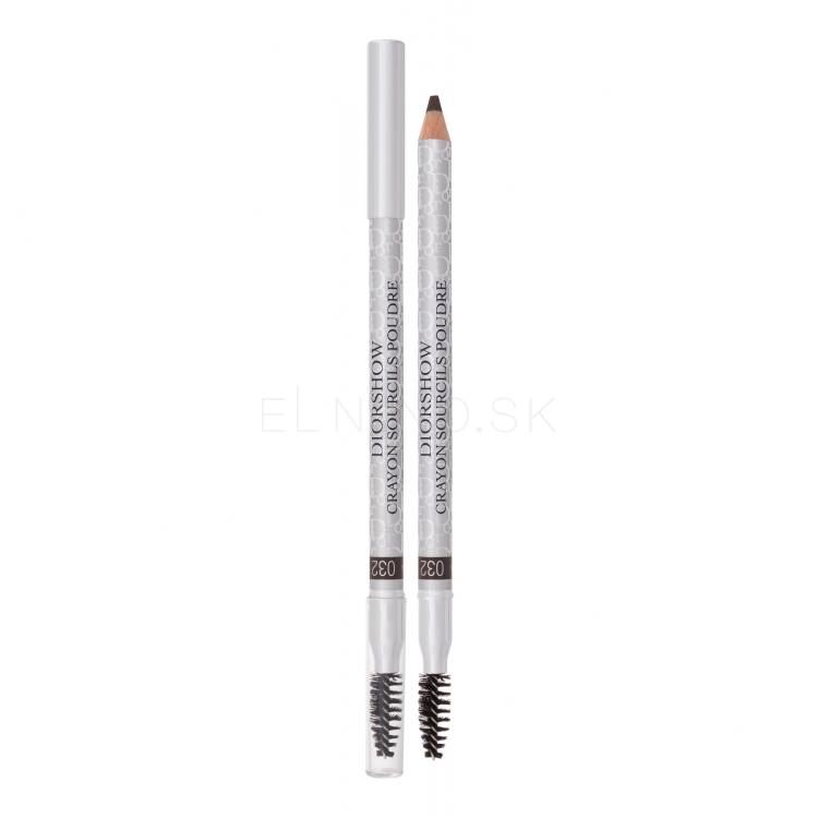 Christian Dior Diorshow Crayon Sourcils Poudre Ceruzka na obočie pre ženy 1,19 g Odtieň 032 Dark Brown