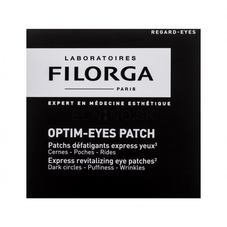 Filorga Optim-Eyes Express Revitalizing Eye Patches Maska na oči pre ženy 1 ks