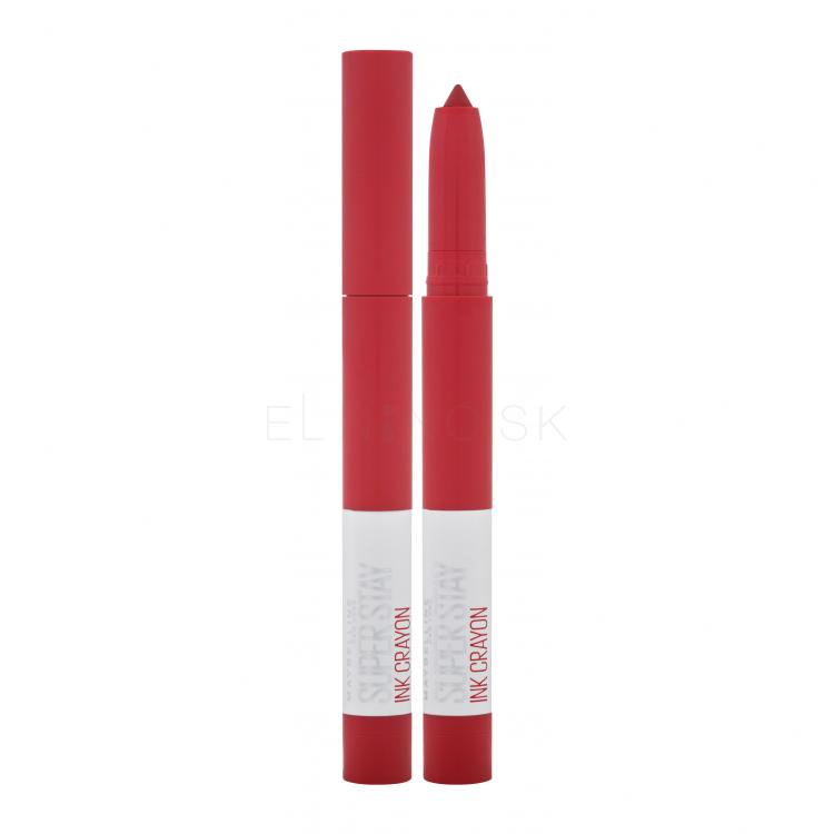 Maybelline Superstay Ink Crayon Matte Rúž pre ženy 1,5 g Odtieň 45 Hustle In Heels