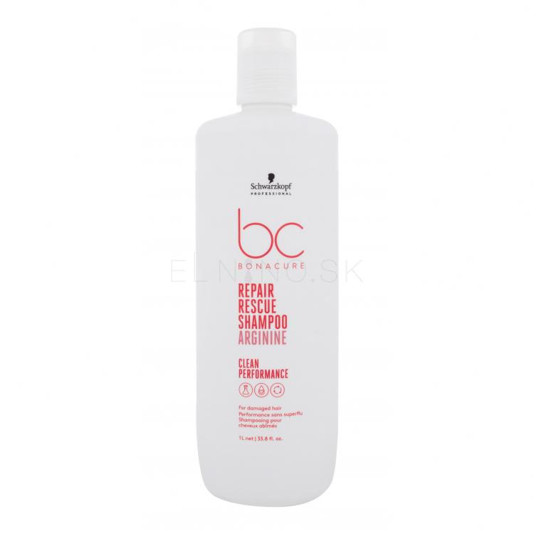 Schwarzkopf Professional BC Bonacure Repair Rescue Arginine Shampoo Šampón pre ženy 1000 ml