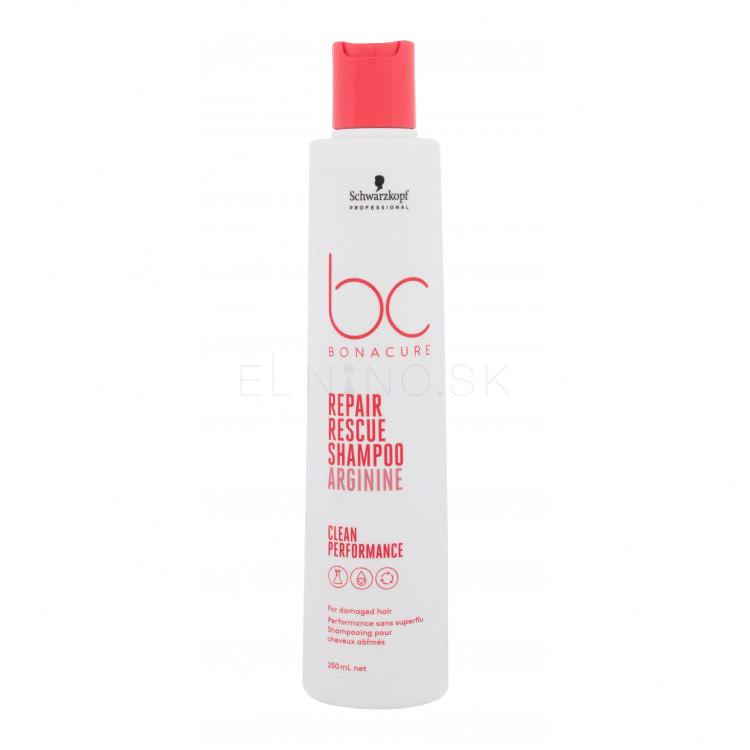 Schwarzkopf Professional BC Bonacure Repair Rescue Arginine Shampoo Šampón pre ženy 250 ml