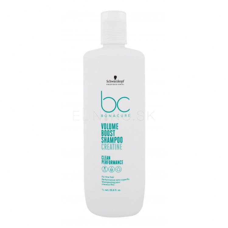 Schwarzkopf Professional BC Bonacure Volume Boost Creatine Shampoo Šampón pre ženy 1000 ml