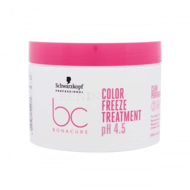 Schwarzkopf Professional BC Bonacure Color Freeze pH 4.5 Treatment Maska na vlasy pre ženy 500 ml