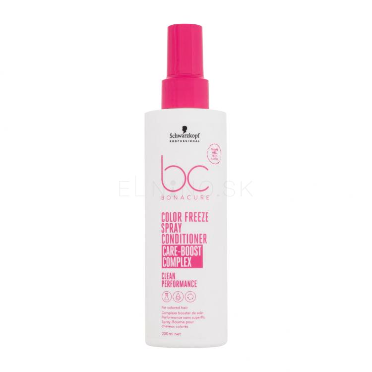 Schwarzkopf Professional BC Bonacure Color Freeze Spray Conditioner Kondicionér pre ženy 200 ml