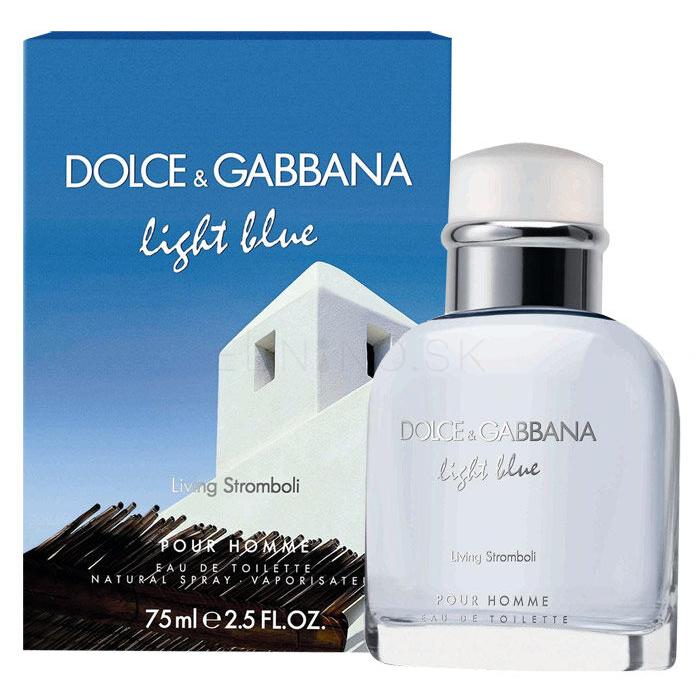 Dolce&amp;Gabbana Light Blue Living Stromboli Pour Homme Toaletná voda pre mužov 75 ml tester