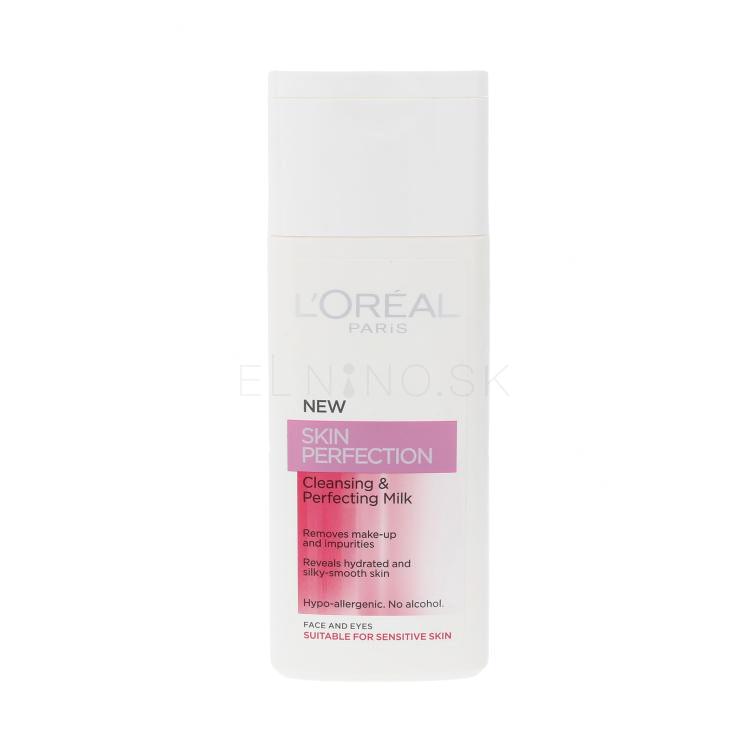 L&#039;Oréal Paris Skin Perfection Cleansing &amp; Perfecting Milk Čistiace mlieko pre ženy 200 ml