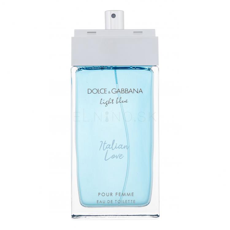 Dolce&amp;Gabbana Light Blue Italian Love Toaletná voda pre ženy 100 ml tester