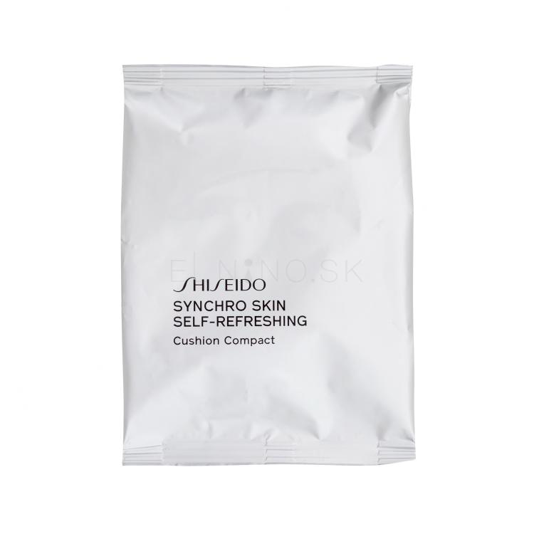 Shiseido Synchro Skin Self-Refreshing Cushion Compact Make-up pre ženy 13 g Odtieň 120 Ivory tester