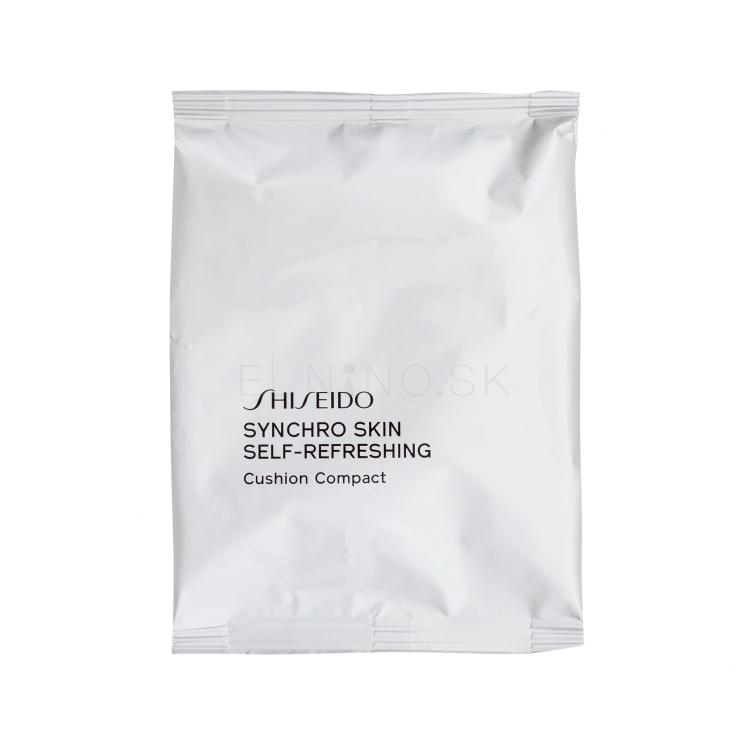 Shiseido Synchro Skin Self-Refreshing Cushion Compact Make-up pre ženy 13 g Odtieň 140 Porcelain tester