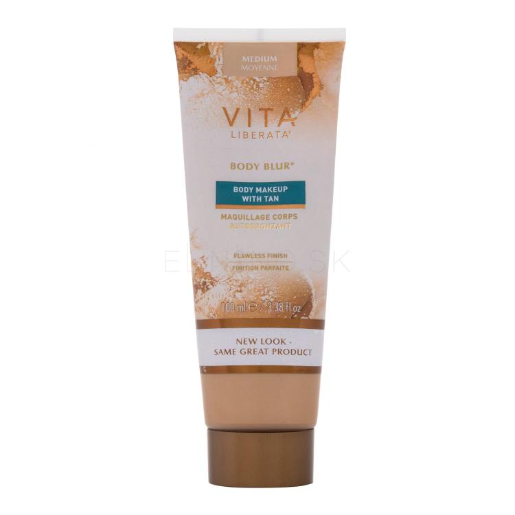 Vita Liberata Body Blur™ Body Makeup With Tan Make-up pre ženy 100 ml Odtieň Medium