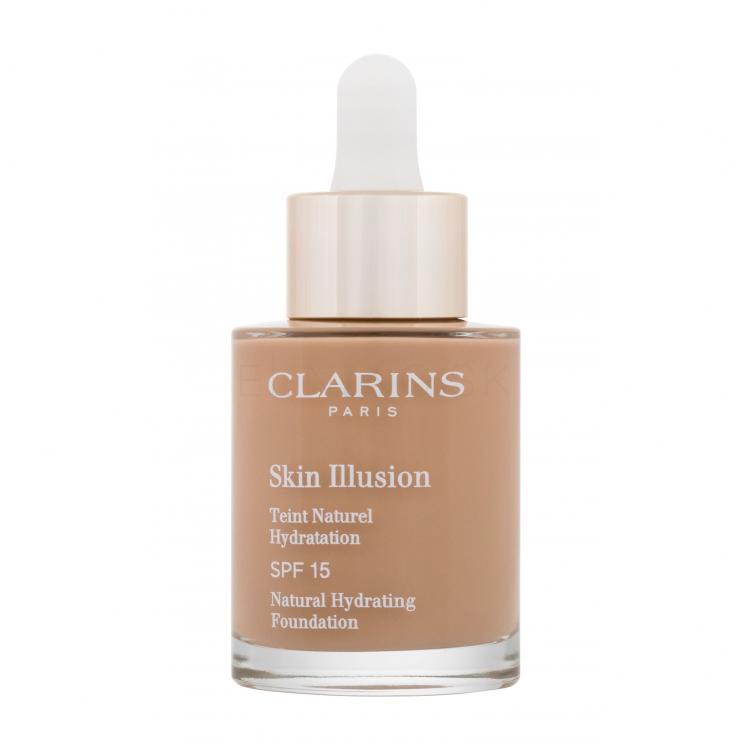 Clarins Skin Illusion Natural Hydrating SPF15 Make-up pre ženy 30 ml Odtieň 112.3 Sandalwood