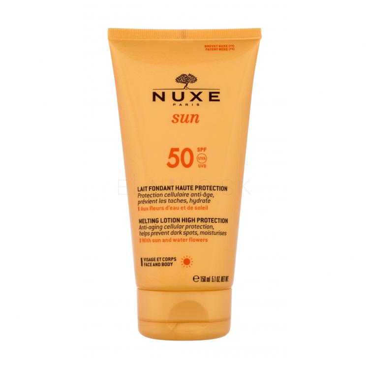 NUXE Sun High Protection Melting Lotion SPF50 Opaľovací prípravok na telo pre ženy 150 ml