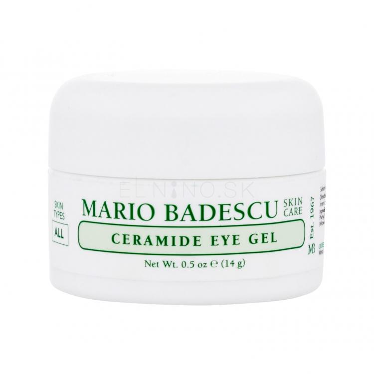 Mario Badescu Ceramide Eye Gel Očný gél pre ženy 14 g poškodený obal
