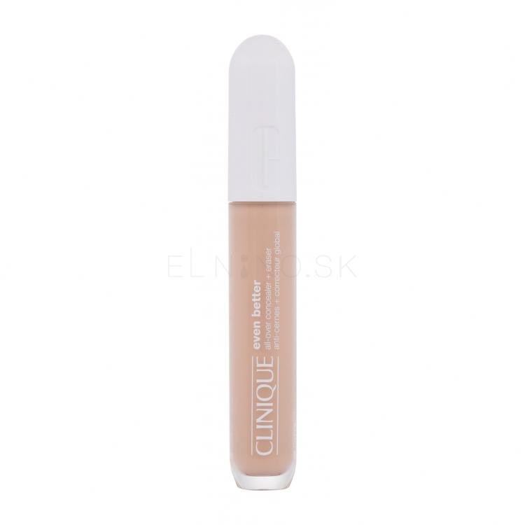 Clinique Even Better All-Over Concealer + Eraser Korektor pre ženy 6 ml Odtieň CN 28 Ivory