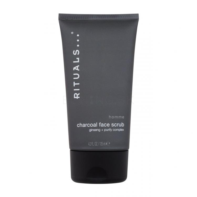 Rituals Homme Charcoal Face Scrub Peeling pre mužov 125 ml