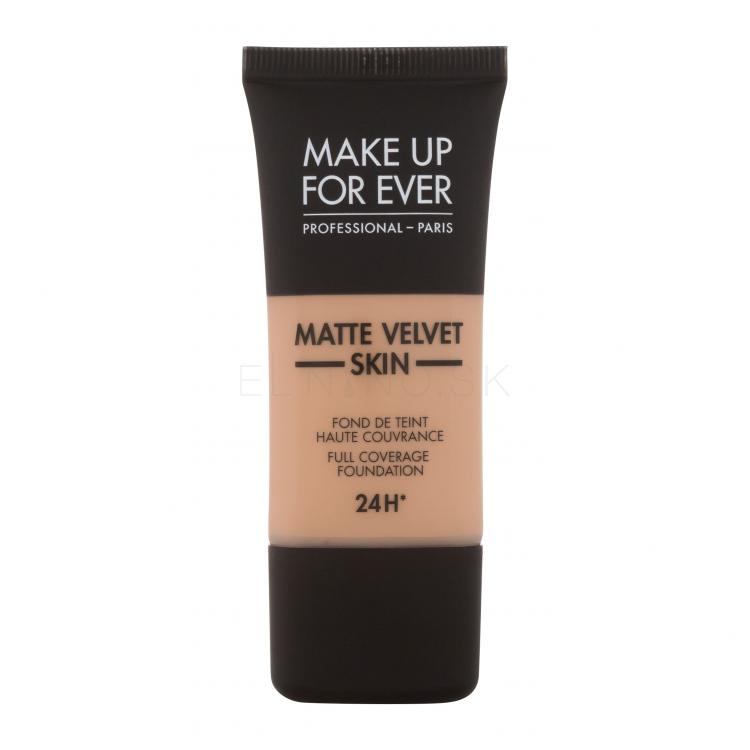 Make Up For Ever Matte Velvet Skin 24H Make-up pre ženy 30 ml Odtieň Y335 Dark Sand