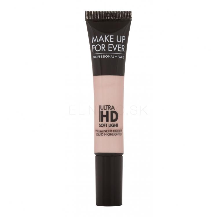 Make Up For Ever Ultra HD Soft Light Rozjasňovač pre ženy 12 ml Odtieň 20 Pink Champagne