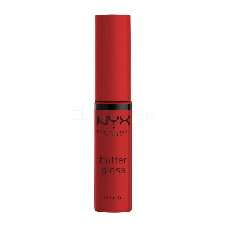 NYX Professional Makeup Butter Gloss Lesk na pery pre ženy 8 ml Odtieň 40 Apple Crisp
