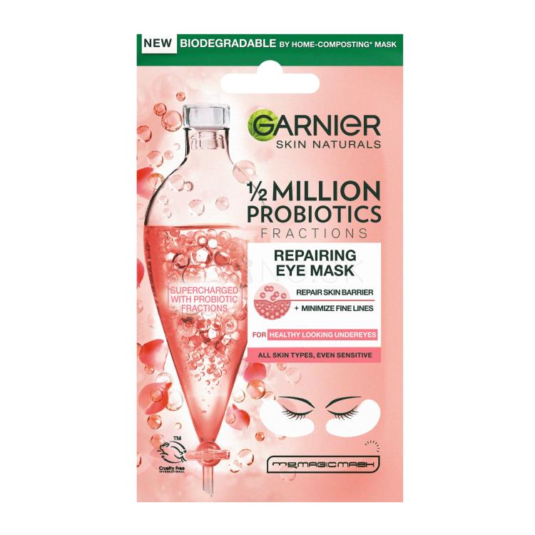 Garnier Skin Naturals 1/2 Million Probiotics Repairing Eye Mask Maska na oči pre ženy 1 ks