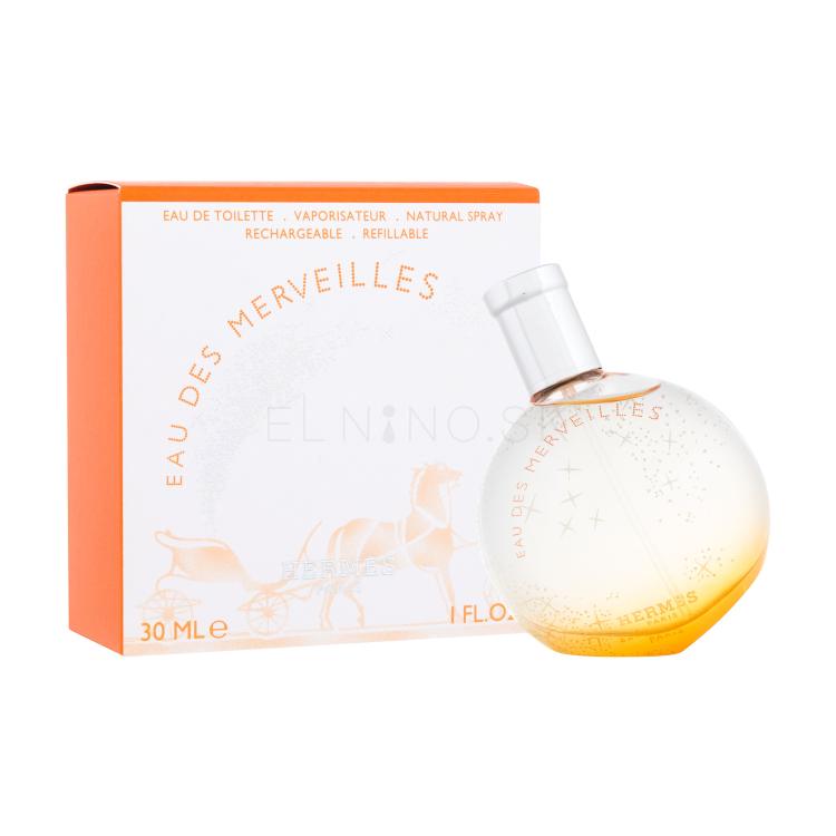 Hermes Eau Des Merveilles Toaletná voda pre ženy Naplniteľný 30 ml