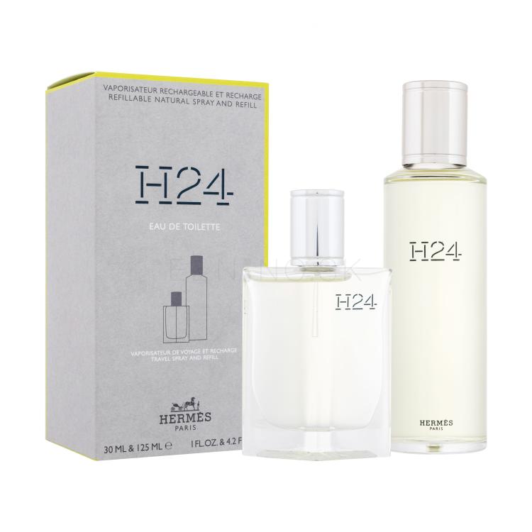 Hermes H24 Darčeková kazeta toaletná voda 30 + toaletná voda náplň 125 ml