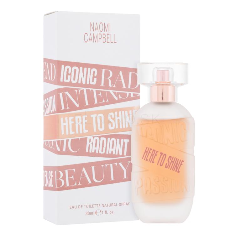 Naomi Campbell Here To Shine Toaletná voda pre ženy 30 ml