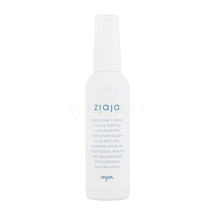 Ziaja Limited Summer Modeling Sea Salt Hair Spray Pre podporu vĺn pre ženy 90 ml