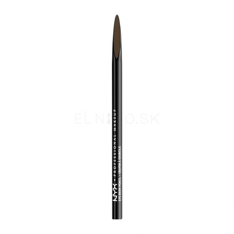 NYX Professional Makeup Precision Brow Pencil Ceruzka na obočie pre ženy 0,13 g Odtieň 06 Black