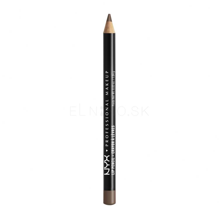 NYX Professional Makeup Slim Lip Pencil Ceruzka na pery pre ženy 1 g Odtieň 820 Espresso