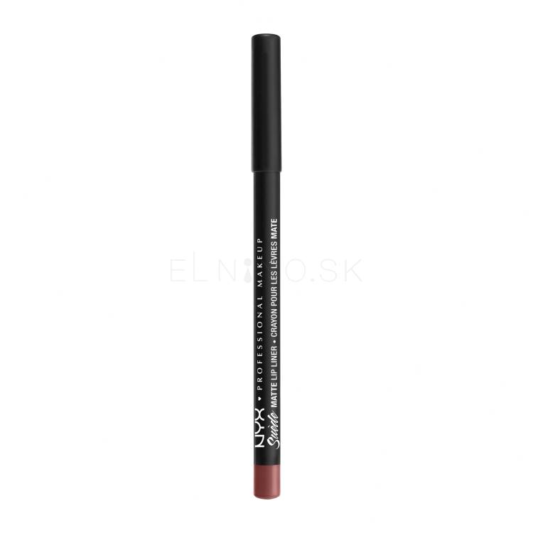 NYX Professional Makeup Suède Matte Lip Liner Ceruzka na pery pre ženy 1 g Odtieň Cannes