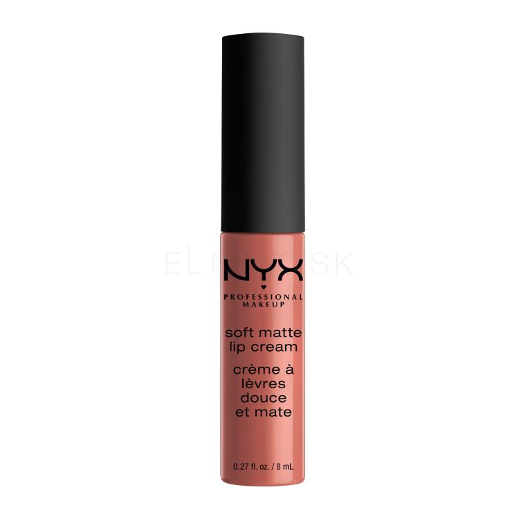 NYX Professional Makeup Soft Matte Lip Cream Rúž pre ženy 8 ml Odtieň 19 Cannes