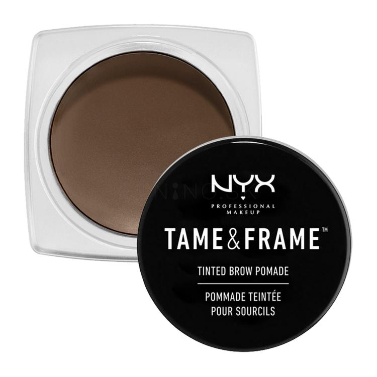 NYX Professional Makeup Tame &amp; Frame Tinted Brow Pomade Gél a pomáda na obočie pre ženy 5 g Odtieň 03 Brunette
