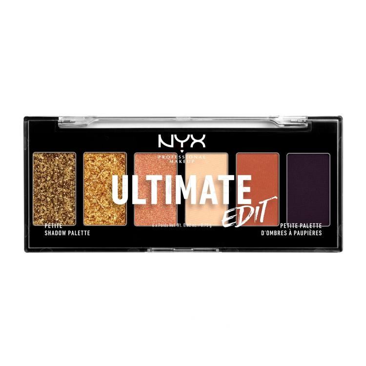 NYX Professional Makeup Ultimate Edit Očný tieň pre ženy 7,2 g Odtieň 06 Utopia