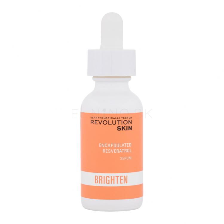 Revolution Skincare Brighten Encapsulated Resveratrol Serum Pleťové sérum pre ženy 30 ml