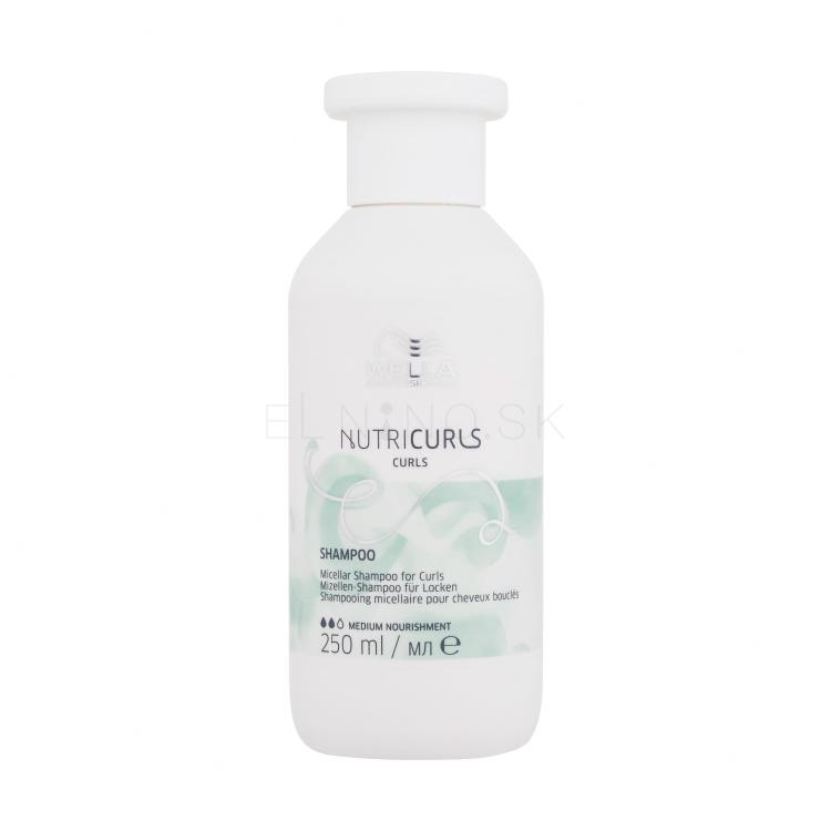 Wella Professionals NutriCurls Curls Micellar Shampoo Šampón pre ženy 250 ml