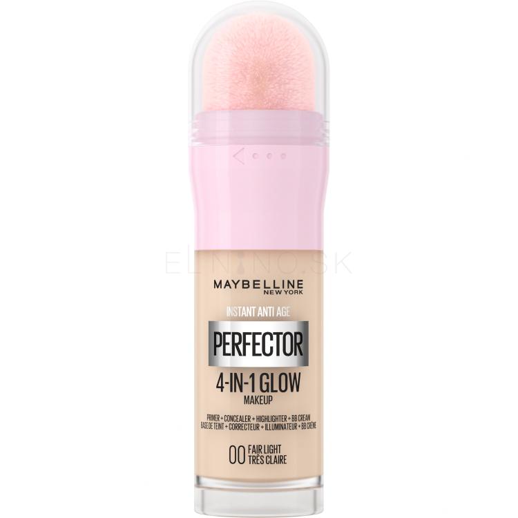 Maybelline Instant Anti-Age Perfector 4-In-1 Glow Make-up pre ženy 20 ml Odtieň 00 Fair